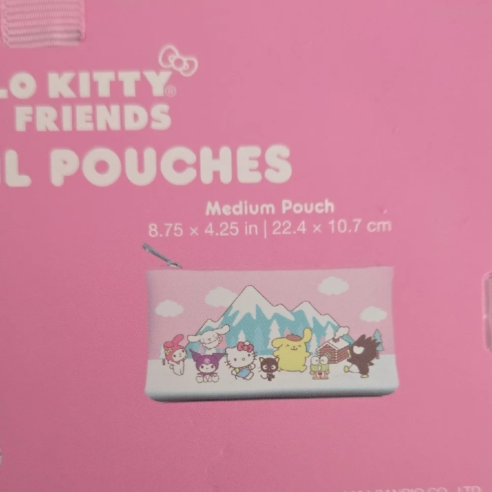 HELLO KITTY & FRIENDS 2 Pencil Pouches